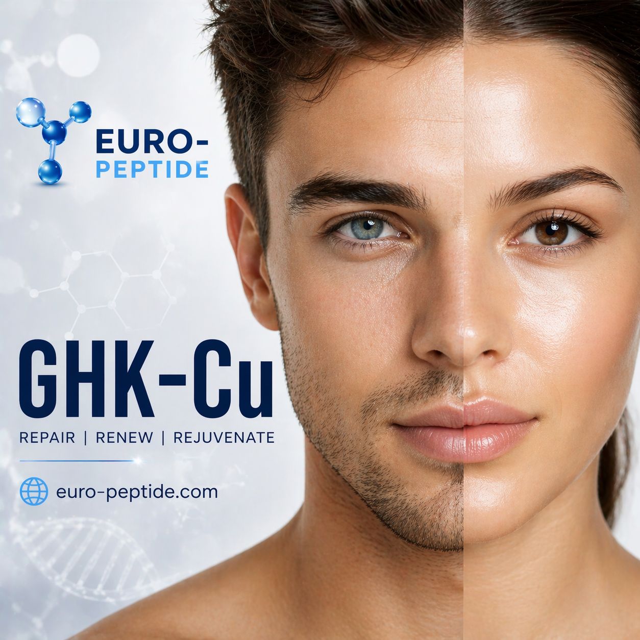 GHK-Cu 30mg / 3mL Prefilled Pen | Cellular Peptide for Regeneration, Skin Renewal & Cellular Repair